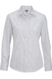 Edwards Garment 5983 Double Stripe Poplin Blouse