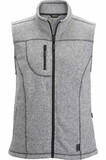 Edwards Garment 6463 Sweater Knit Fleece Vest With Pockets