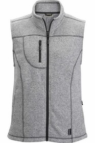 Edwards Garment 6463 Sweater Knit Fleece Vest With Pockets