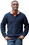 Edwards Garment 712 Quarter-Zip Jersey Knit Sweater, Price/EA