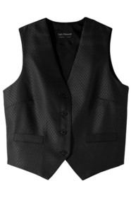Edwards Garment 7390 Brocade Vest - Women's Brocade Diamond Vest
