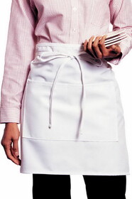 Edwards Garment 9007 Half Bistro Apron - 2-Pocket