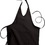 Edwards Garment 9009 Bib Apron - V-Neck Tuxedo, Price/EA