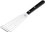 Ateco 1364 Slotted Spatula w/ White POM Handle (6.5" Blade)