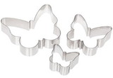 Ateco 5264 3pc Butterfly Cutter Set (size: 2