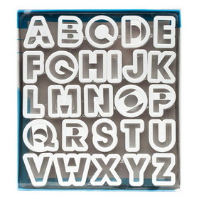 Ateco 5770 Alphabet Cutter Set
