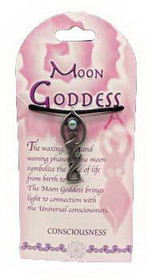 AzureGreen AGMOO  Moon Goddess amulet