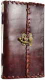 AzureGreen BBBLPOE 1842 Poetry leather blank book w/ latch