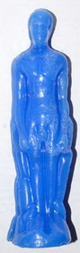 AzureGreen CHMBL Blue Male candle