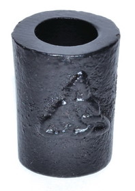 AzureGreen CHTCS30  1 1/4" Triquetra cast iron chime holder