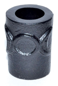 AzureGreen CHTCS31 1 1/4" Triple Moon cast iron chime holder