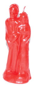 AzureGreen COMARR 6" Marriage Red candle
