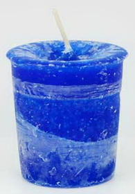 AzureGreen CVHGOO Good Health Herbal votive - blue