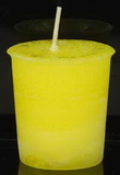 AzureGreen CVHLAU Laughter Herbal votive - yellow