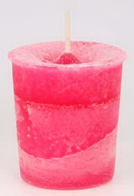 AzureGreen CVHLOV Love Herbal votive - bright pink