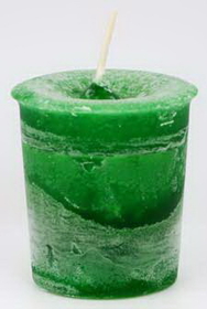 AzureGreen CVHMON Money Herbal votive - green