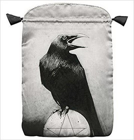 AzureGreen DBMURC  Murder of Crows Tarot Bag by Lo Scarabeo 6" x 9"