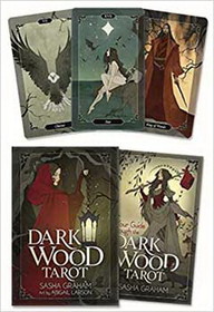 AzureGreen DDARWOO Dark Wood tarot deck & book by Graham & Larson
