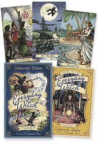 AzureGreen DEVEWIT  Everyday Witch tarot deck & book by Deborah Blake