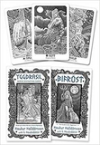 AzureGreen DYGGNOR Yggdrasil Norse Divination cards dk & bk by Halldorsson & Hauksdottir