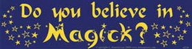 AzureGreen EBDOY Do You Believe in Magick