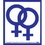 AzureGreen EBSFF Female/Female Bumper Sticker