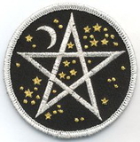 AzureGreen ESSTA Starry Pentagram iron-on patch 3