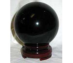 AzureGreen FC50BK 50mm Black crystal ball
