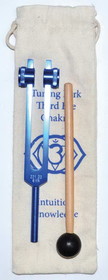 AzureGreen FTFTE  8 1/2" Third Eye (dark blue) tuning fork