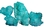 AzureGreen GCQZT5 5# Quartz cluster with Turquoise color