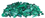 AzureGreen GCTMALB 1 lb Malachite tumbled chips 5-8mm