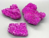 AzureGreen GFCRYP5  ~5.5# Crystal druse purple