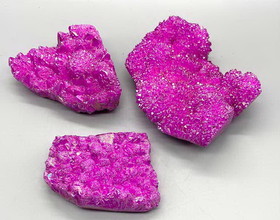 AzureGreen GFCRYP5  ~5.5# Crystal druse purple