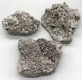 AzureGreen GFCRYS4  ~4.5# Crystal druse silver