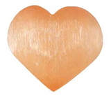 AzureGreen GHSELO 2 3/4 Orange Selenite heart