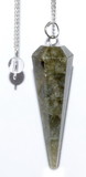 AzureGreen GPEND21 6-sided Labradorite pendulum