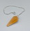 AzureGreen GPEND90  6-sided Orange Selenite pendulum