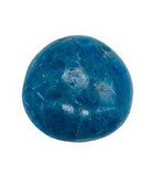 AzureGreen GPSAPAB  Apatite, Blue palm stone