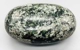 AzureGreen GPSEMEM  Emerald in Matrix palm stone
