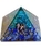 AzureGreen GPYOAL75 75mm Orgone Aquamarine & Lapis pyramid
