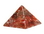 AzureGreen GPYOCAR25 25-30mm Orgone Carnelian pyramid