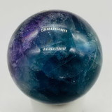 AzureGreen GSFLUR40  40mm Fluorite, Rainbow sphere