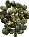 AzureGreen GTASTB 1 lb Asterite Serpentine tumbled stones