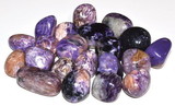 AzureGreen GTCHARB 1 lb Charoite tumbled stones