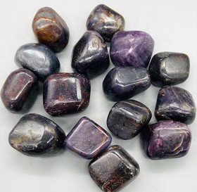 AzureGreen GTCORB  1 lb Corundum tumbled stones