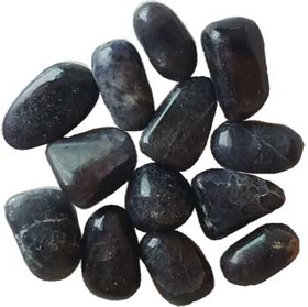 AzureGreen GTIOLB 1 lb Iolite tumbled stones