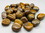 AzureGreen GTJASTB  1 lb Jasper, Tiger tumbled stones