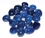AzureGreen GTONYBLB 1 lb Onyx, Blue tumbled stones (heat treated)