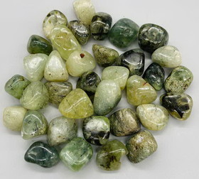 AzureGreen GTPRERB 1 lb Prehnite w Epodite tumbled stones