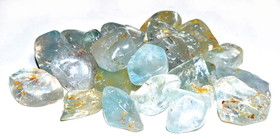AzureGreen GTTOPBB  1 lb Topaz, Blue tumbled stones